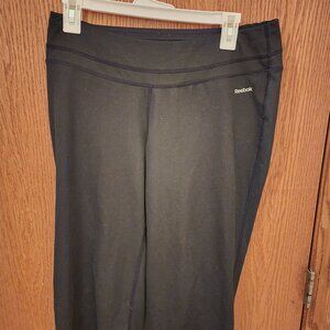 Black cropped workout pants simple practical helpful